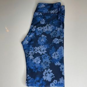 Joy lab leggings great support beautiful blue design